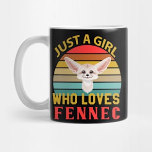 Just A girl who loves fennec Mug